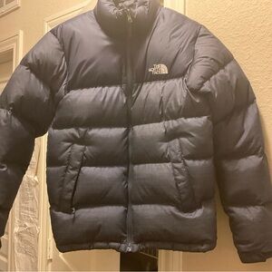 The North Face Dark Blue Puffer Jacket